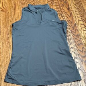 Nike Women's Dark Gray Sleeveless Tank